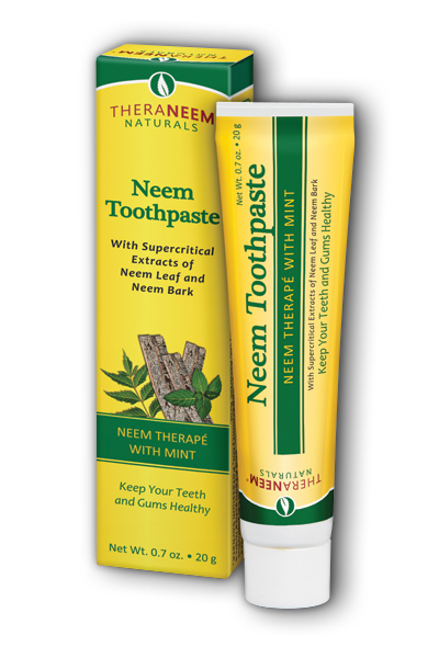 Organix South: Neem Toothpaste Travel Size 0.7 oz Paste
