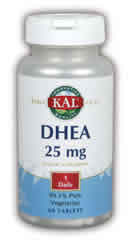 dhea-25 60ct 25mg from Kal