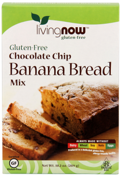 NOW: Banana Bread Chocolate Chip Mix 10.2oz (289g)