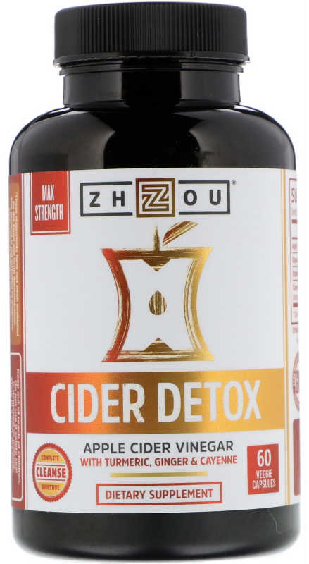 Zhou Nutrition: Cider Detox 60ct