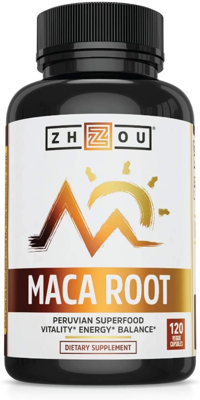 Zhou Nutrition: MACA Superfood Organic 1000mg 120 Vcp
