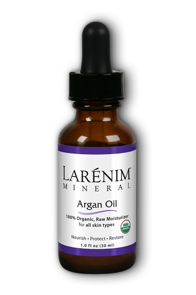 Larenim: Argan Oil Certified Organic Frag Free 1 oz