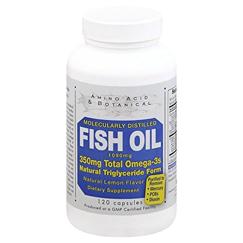 Buy Fish Omega 3 120 cap from Amino Acid and Botanical and Save Big at