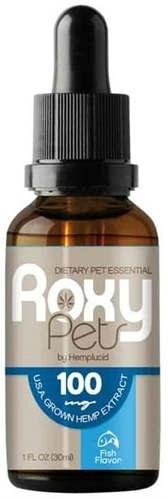 Roxy Pets Fish Flavor (Cats) 100mg 30 ml from ROXY PETS