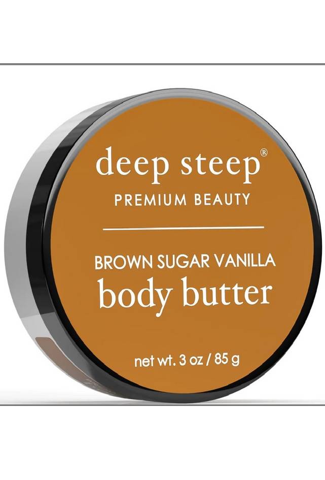 DEEP STEEP: Brown Sugar Vanilla Classic Body Butter 3 OUNCE