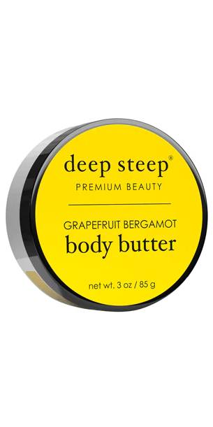 DEEP STEEP: Grapefruit Bergamot Classic Body Butter 3 OUNCE