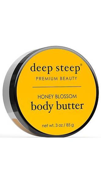 DEEP STEEP: Honey Blossom Classic Body Butter 3 OUNCE