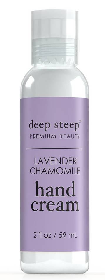 DEEP STEEP: Lavender Chamomile Classic Hand Cream 2 OUNCE