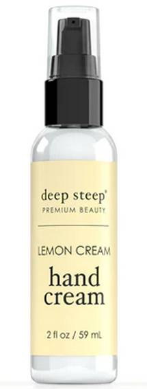 DEEP STEEP: Lemon Cream Classic Hand Cream 2 OUNCE