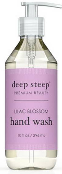 DEEP STEEP: Lilac Blossom Classic Argan Oil Liquid Hand Wash 10 OUNCE