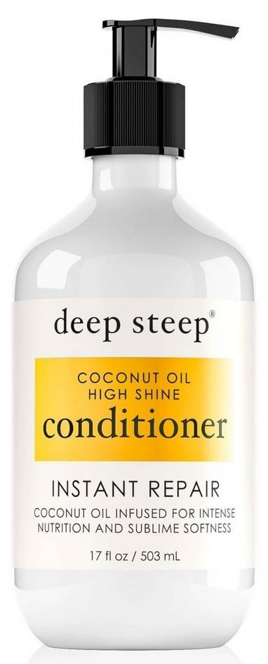 DEEP STEEP: Coconut Oil High Shine Classic Conditioner 17 OUNCE