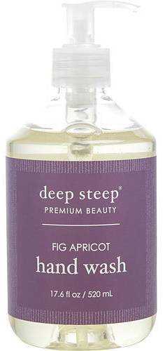 DEEP STEEP: Fig Apricot Classic Argan Oil Liquid Hand Wash 17.6 OUNCE