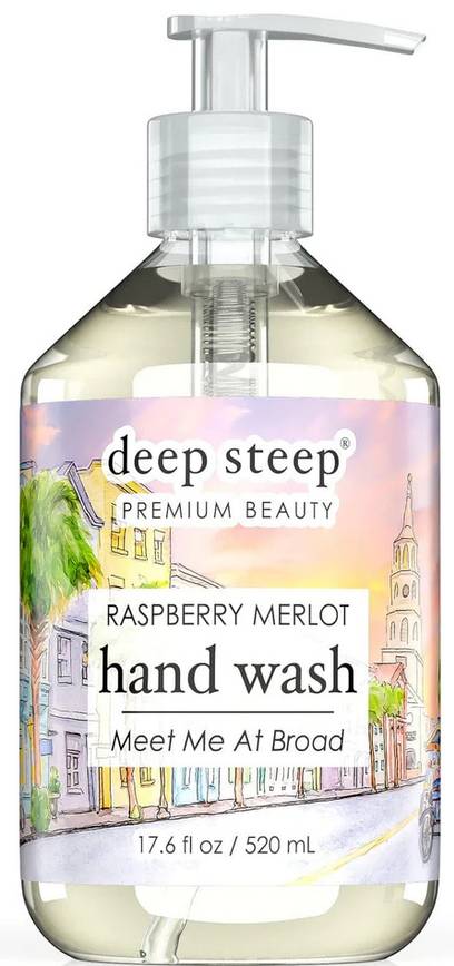 DEEP STEEP: Meet Me at Broad Charleston Collection Liquid Hand Wash 17.6 OUNCE