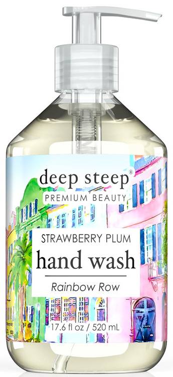 DEEP STEEP: Rainbow Row Charleston Collection Liquid Hand Wash 17.6 OUNCE