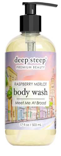 DEEP STEEP: Meet Me At Broad Charleston Collection Body Wash 17 OUNCE