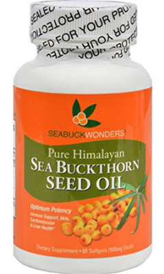 Sea Buckthorn Seed Oil (USDA Organic), 60 softgel
