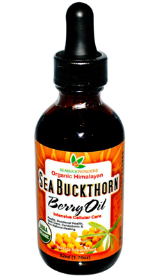 SEABUCKWONDERS: Sea Buckthorn Berry Oil (USDA Organic) 1.76 oz