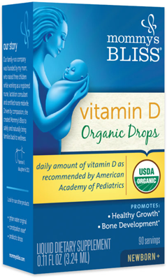 Vitamin D Organic Drops for Newborn Plus