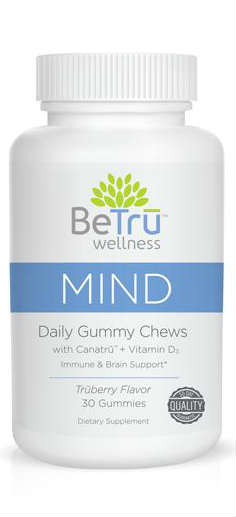 BE TRU WELLNESS: Mind Daily Gummy Chews 30 chew