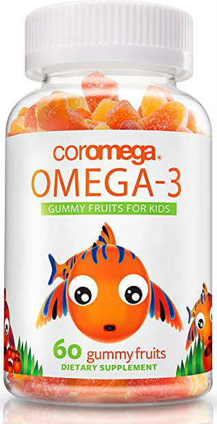 COROMEGA INC: Kids DHA Omega Gummy Fruits 60 ct
