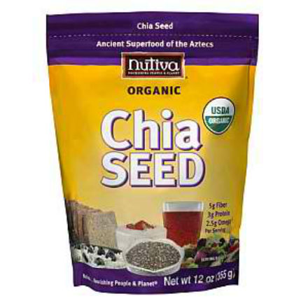 Nutiva Nourish: Chia Seeds 6 OZ