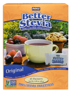 NOW: Better Stevia Original 45-count
