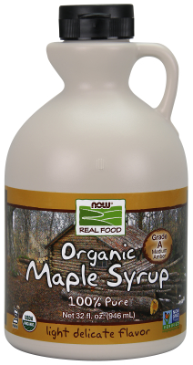 NOW: Maple Syrup Grade A Organic 32 oz