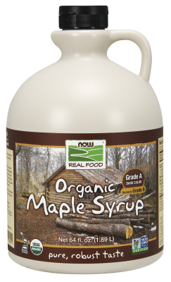 NOW: Maple Syrup 64 fl. oz. - Organic, Non-GE