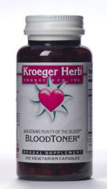 KROEGER HERB PRODUCTS: Blood Toner 100 capvegi