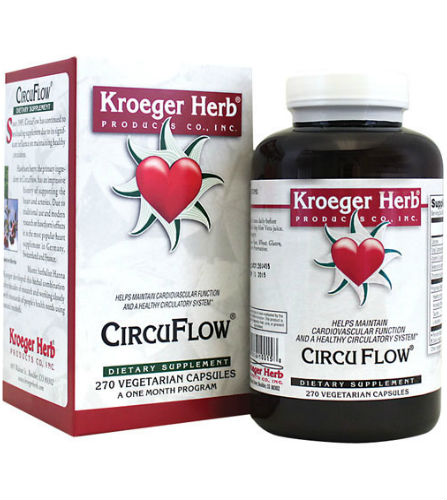KROEGER HERB PRODUCTS: Circu Flow 270 capvegi