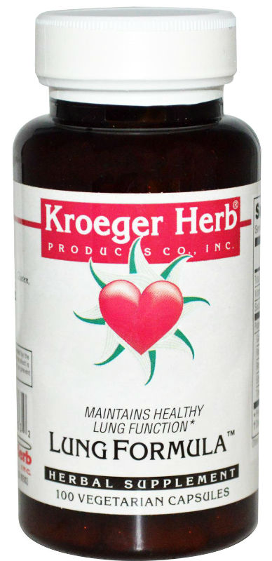 Lung Formula 100 Capvegi from KROEGER HERB PRODUCTS