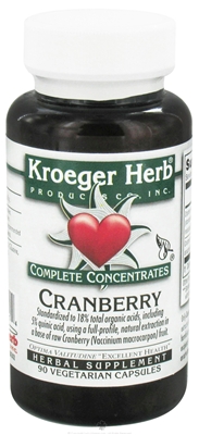 Kroeger Herb cranberry complete concentrate