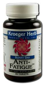 KROEGER HERB PRODUCTS: Anti-Fatigue 80 tab