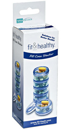 FIT And HEALTHY: Pill Case Stacker 1 ct