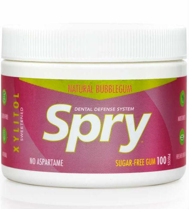 SPRY: Spry Chewing Gum Bubble Gum 100 ct