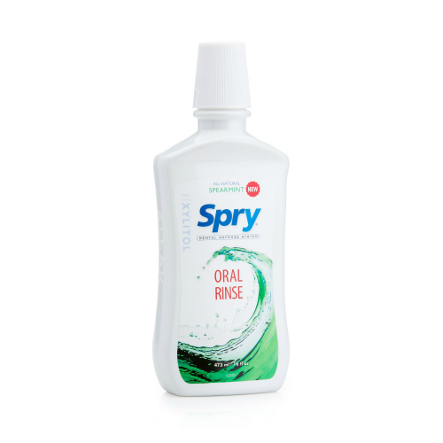 SPRY: Spry Oral Rinse Spearmint 16 oz