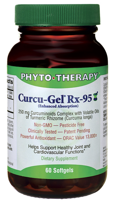 Phyto therapy: Curcu Gel Rx 95 60 softgels