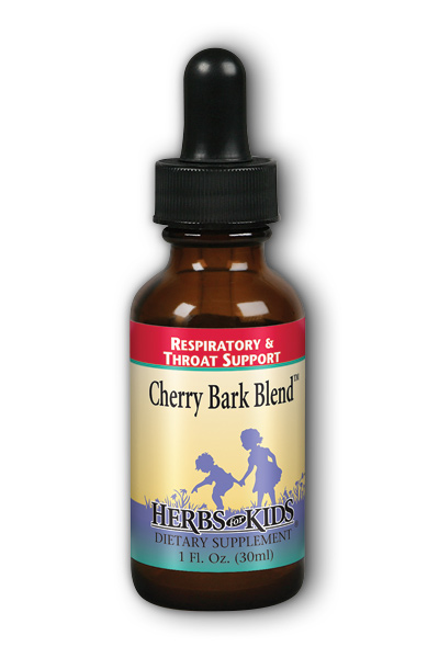 HERBS FOR KIDS: Cherry Bark Blend Alcohol-Free 1 fl oz