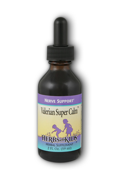 HERBS FOR KIDS: Valerian Super Calm Alcohol-Free 2 fl oz