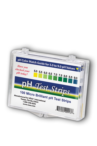 VAXA: Ph Test Strips 100 ct