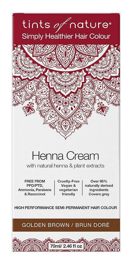 Henna Cream Golden Brown