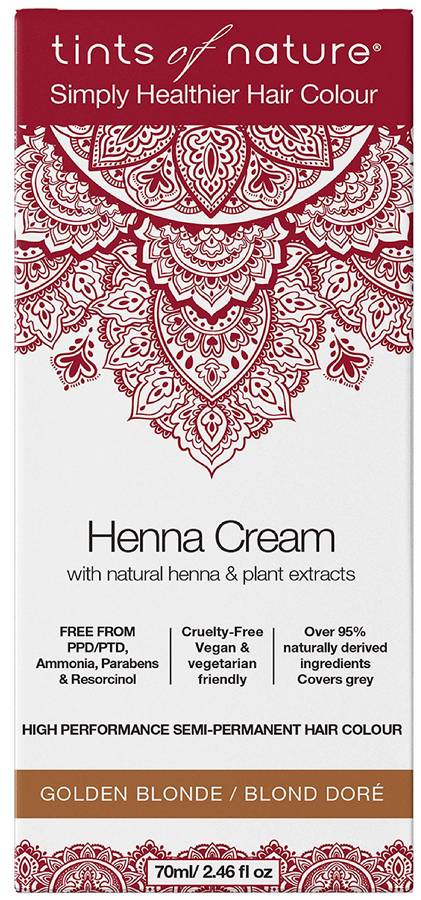 Henna Cream Golden Blonde