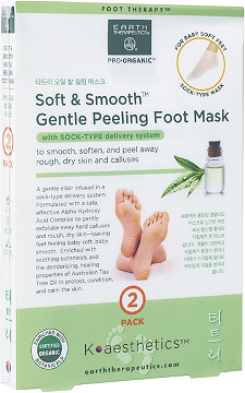 EARTH THERAPEUTICS: Soft & Smooth Gentle Peel Foot Mask 1 unit
