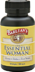 BARLEANS ESSENTIAL OILS: Essential Woman 60 ct.