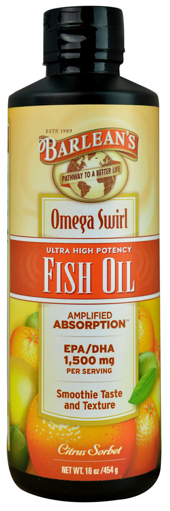 Citrus Sorbet Ultra HP Fish Oil Swirl