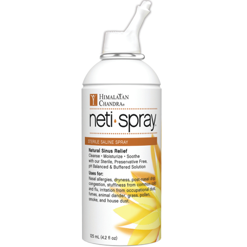 HIMALAYAN INSTITUTE INC: Neti Spray Sterile Saline Spray 4.2 oz