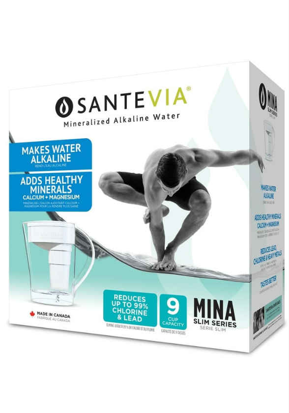 SANTEVIA WATER SYSTEMS INC: Mina Black Pitcher 1 unit