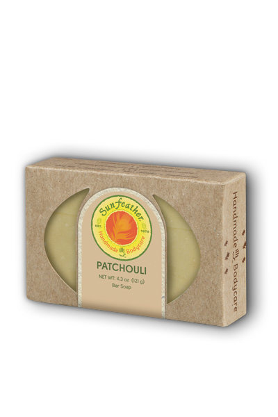 Patchouli Soap Bar 4.3 oz from SunFeather Artisanal Soap Bars
