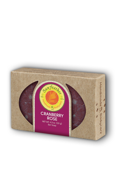 Buy Cranberry Rose Bar Soap 4.3 oz from SunFeather ...