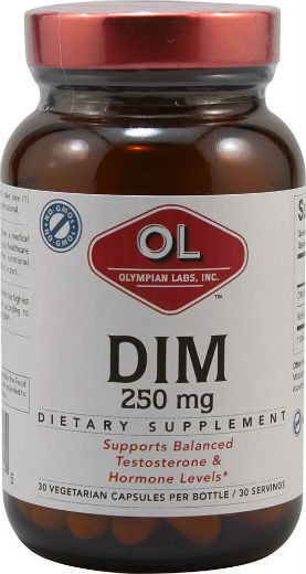 DIM 250 mg (Diindolylmethane) 30 capsules from OLYMPIAN LABS